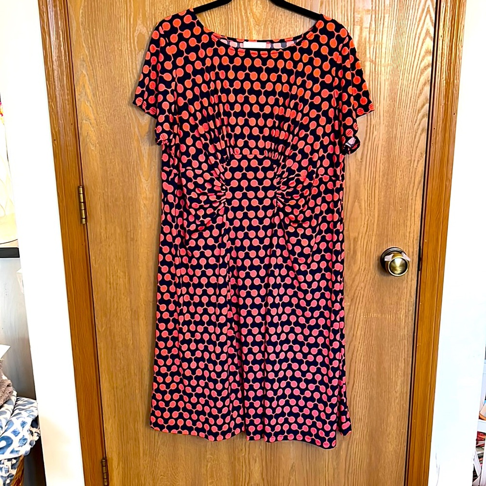 Fun patterned dress!